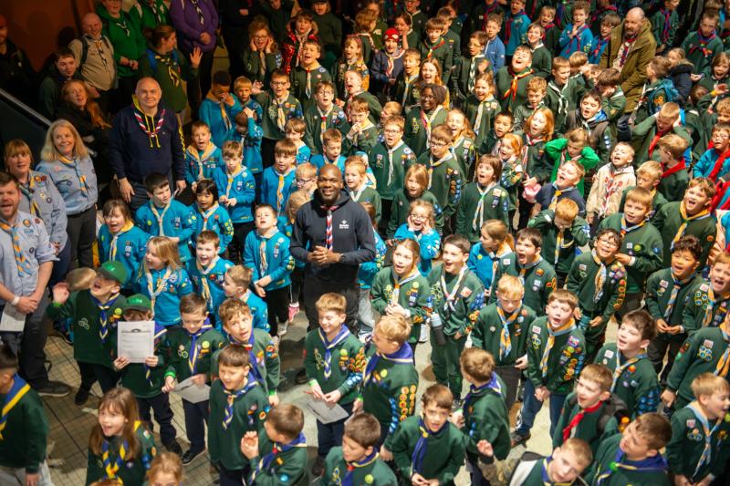 Dwayne at National Space Activity Day