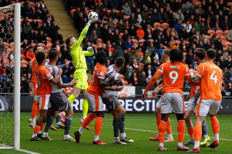 Blackpool beat Exeter City. Pic from PPAUK