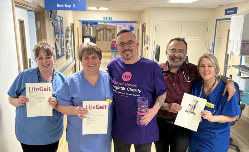  Barnstaple stroke survivor raising awareness of lesser-known symptoms after collapse