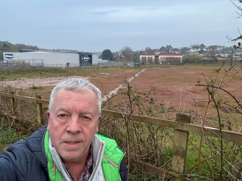 Darren Cowell had concerns over the land earmarked for employment
