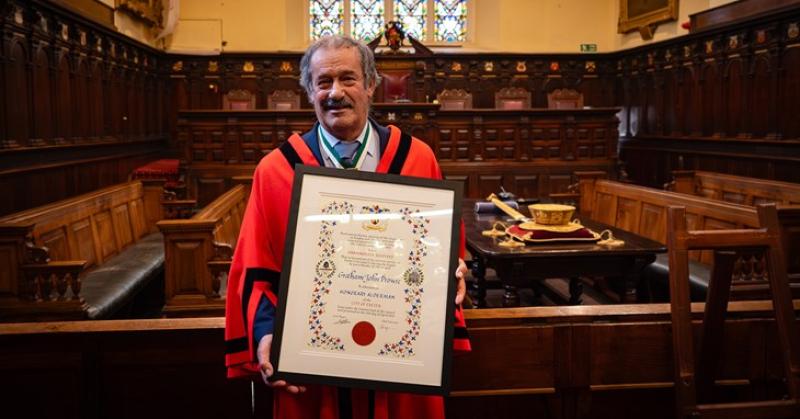 Exeter's former Lord Mayor honoured with alderman title