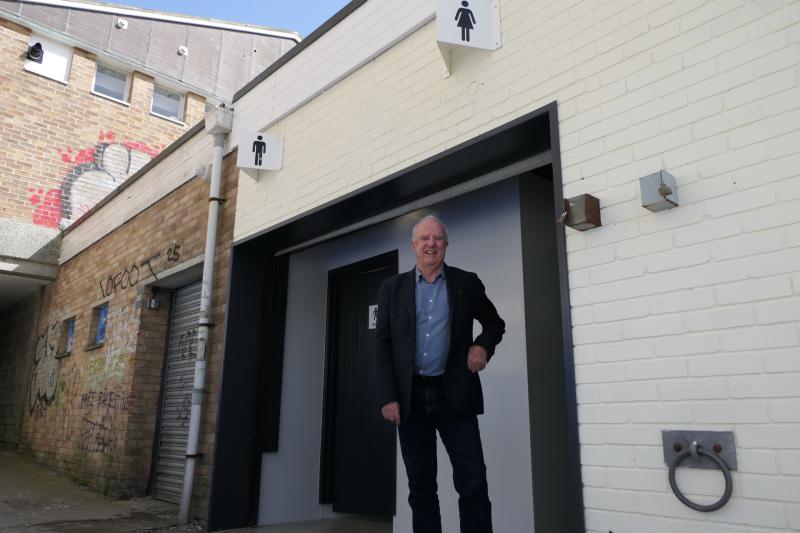 Totnes public toilets refurbishment completed by South Hams District Council
