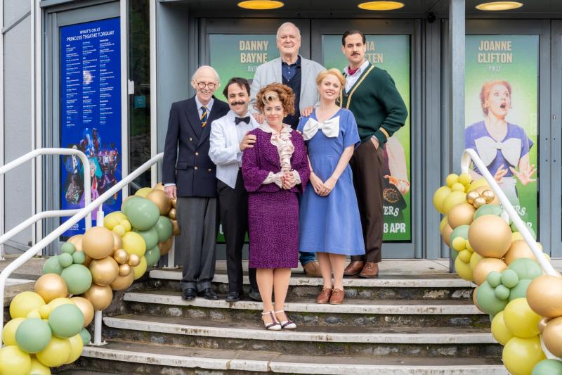 The Fawlty Towers - The Play cast at the Princess Theatre