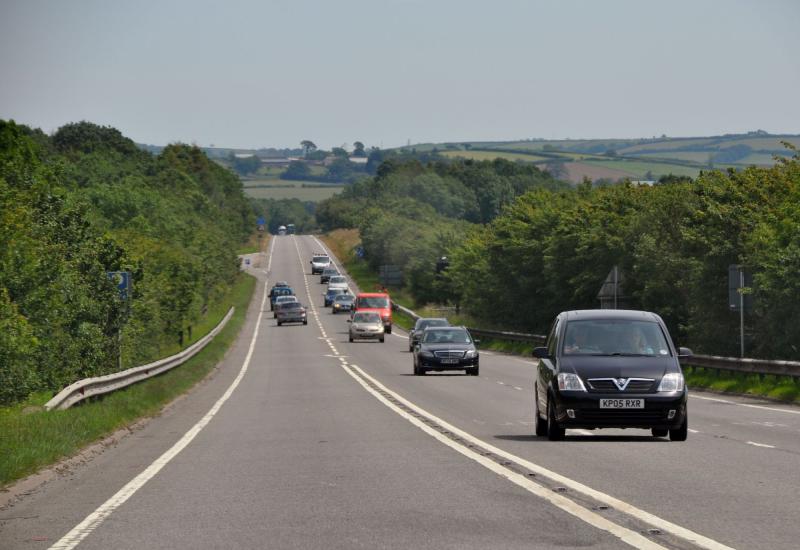 A file image of the North Devon Link Road - Credit: Submitted