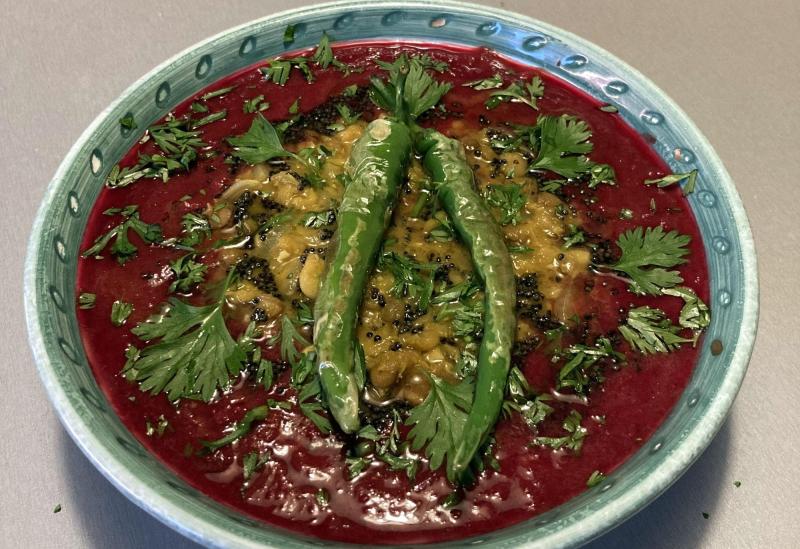 RECIPE: Dahl with beetroot - Marshford Organic Foods