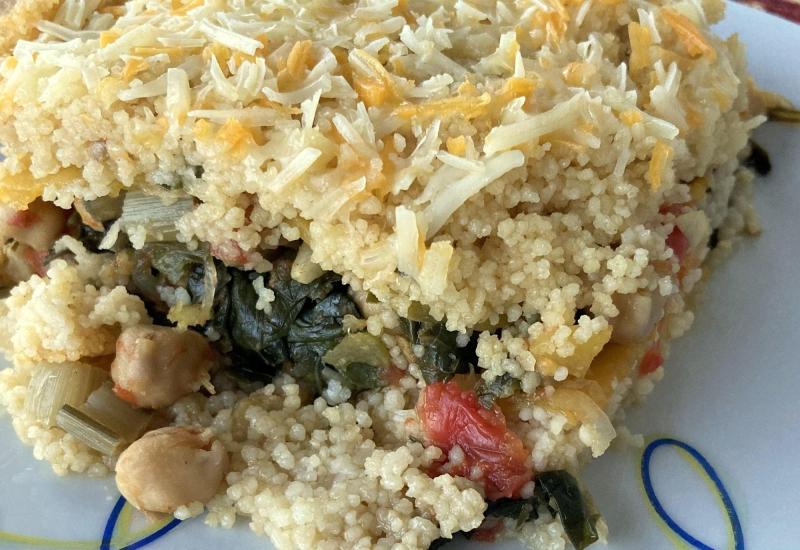 RECIPE: Squash, chard and couscous bake - Marshfood Organic Food