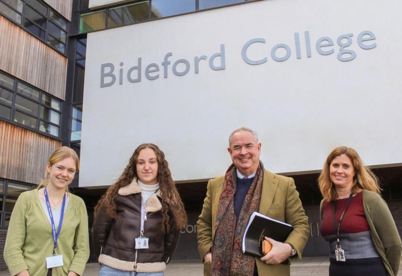 MP praises improvements at Bideford College