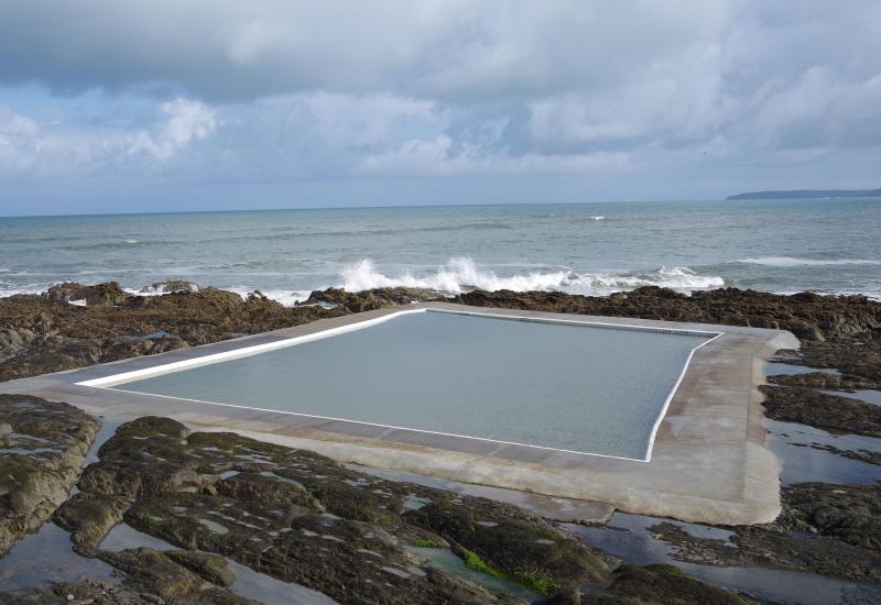 Westward Ho! Rockpool refurbishment is underway