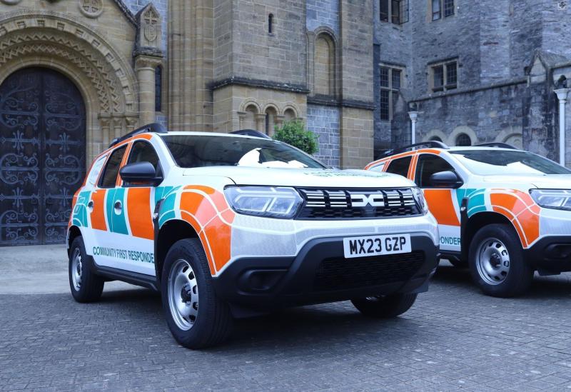 Six new community first responder cars for the South Western Ambulance Service