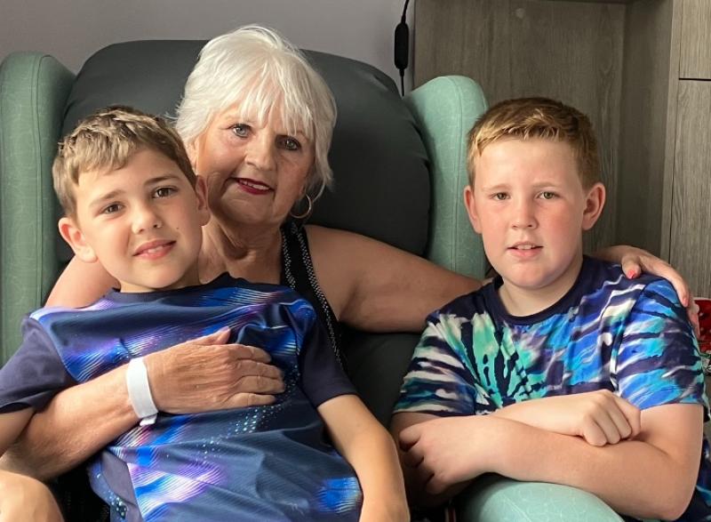 ndg LUAL wk47 Angela Dennis with grandsons