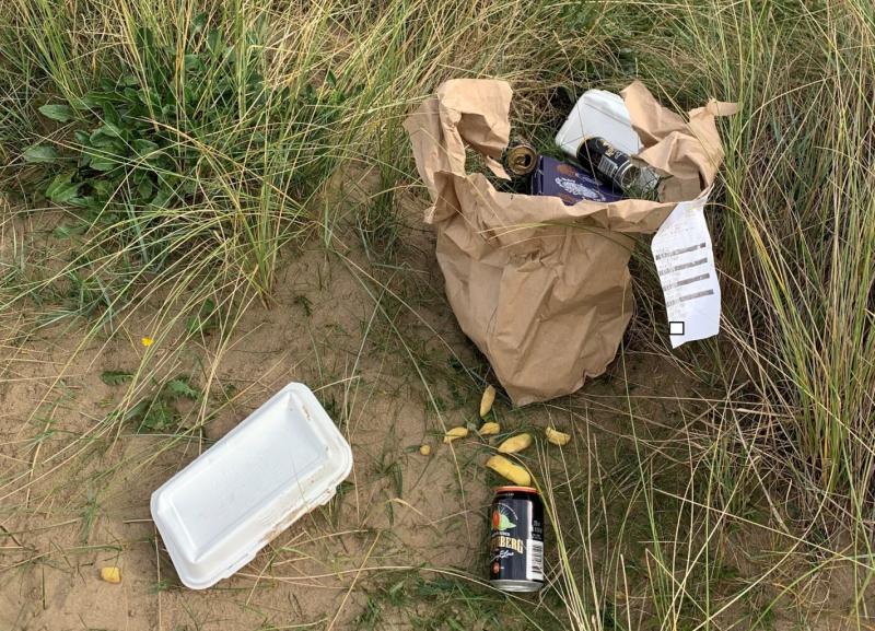 ndg Torridge Littering on Northam Burrows