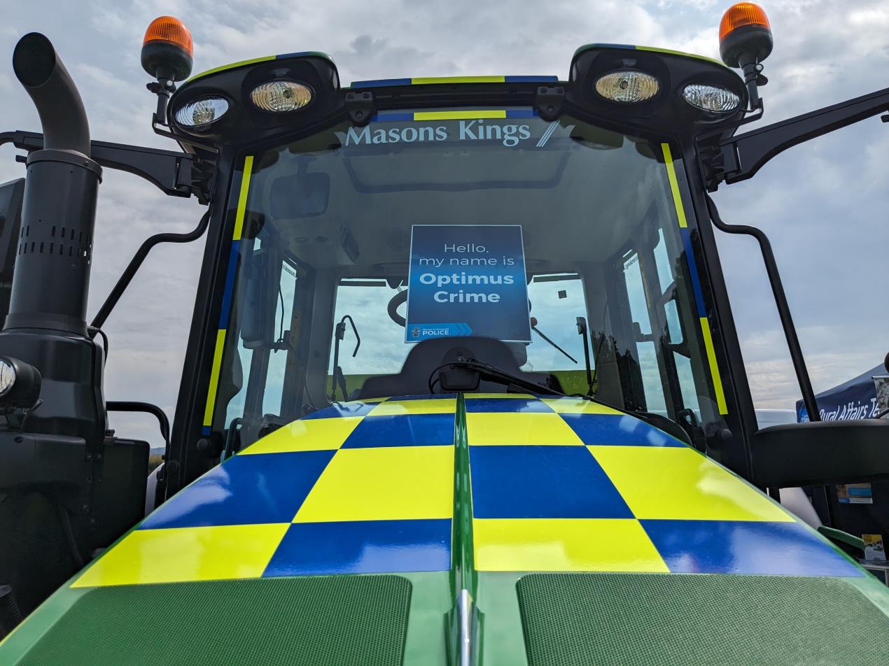 Optimus Crime - Credit: DC Police