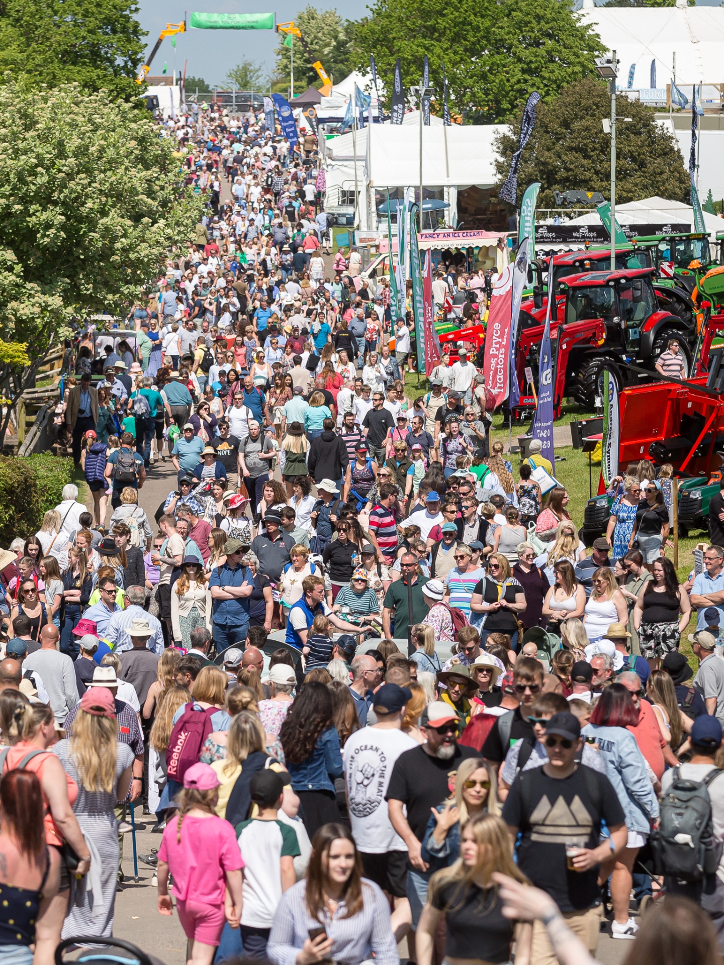 More than 96,000 people attended the event - Credit: Stephen Jones