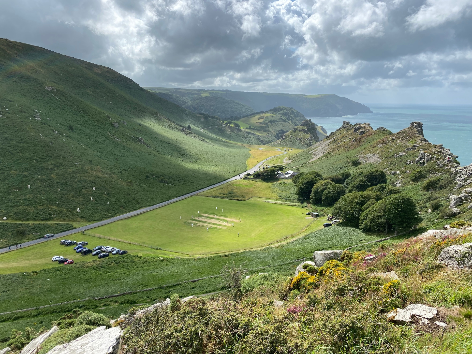 The stage, the Valley of Rocks near Lynton - Credit: John Spurr