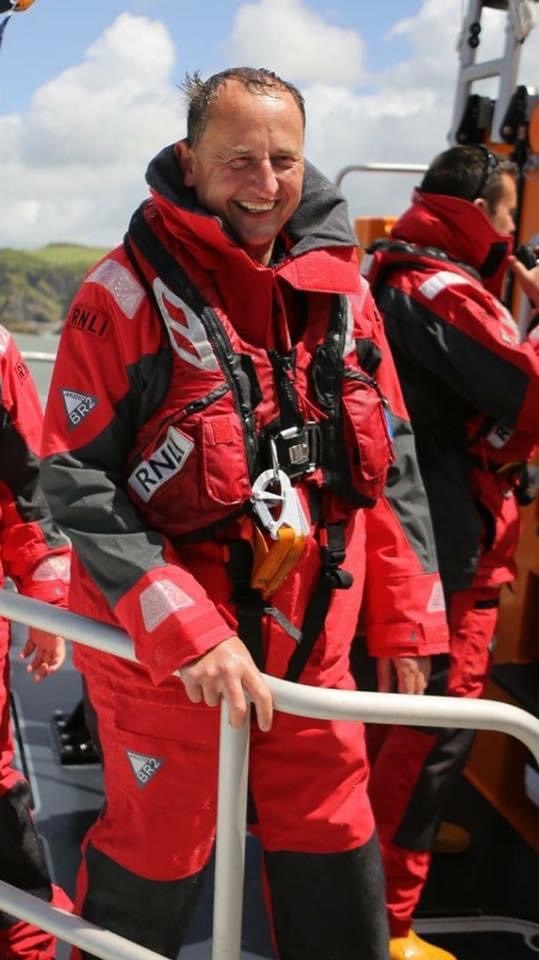 Leigh at the arrival of the Shannon class lifeboat - Credit: RNLI