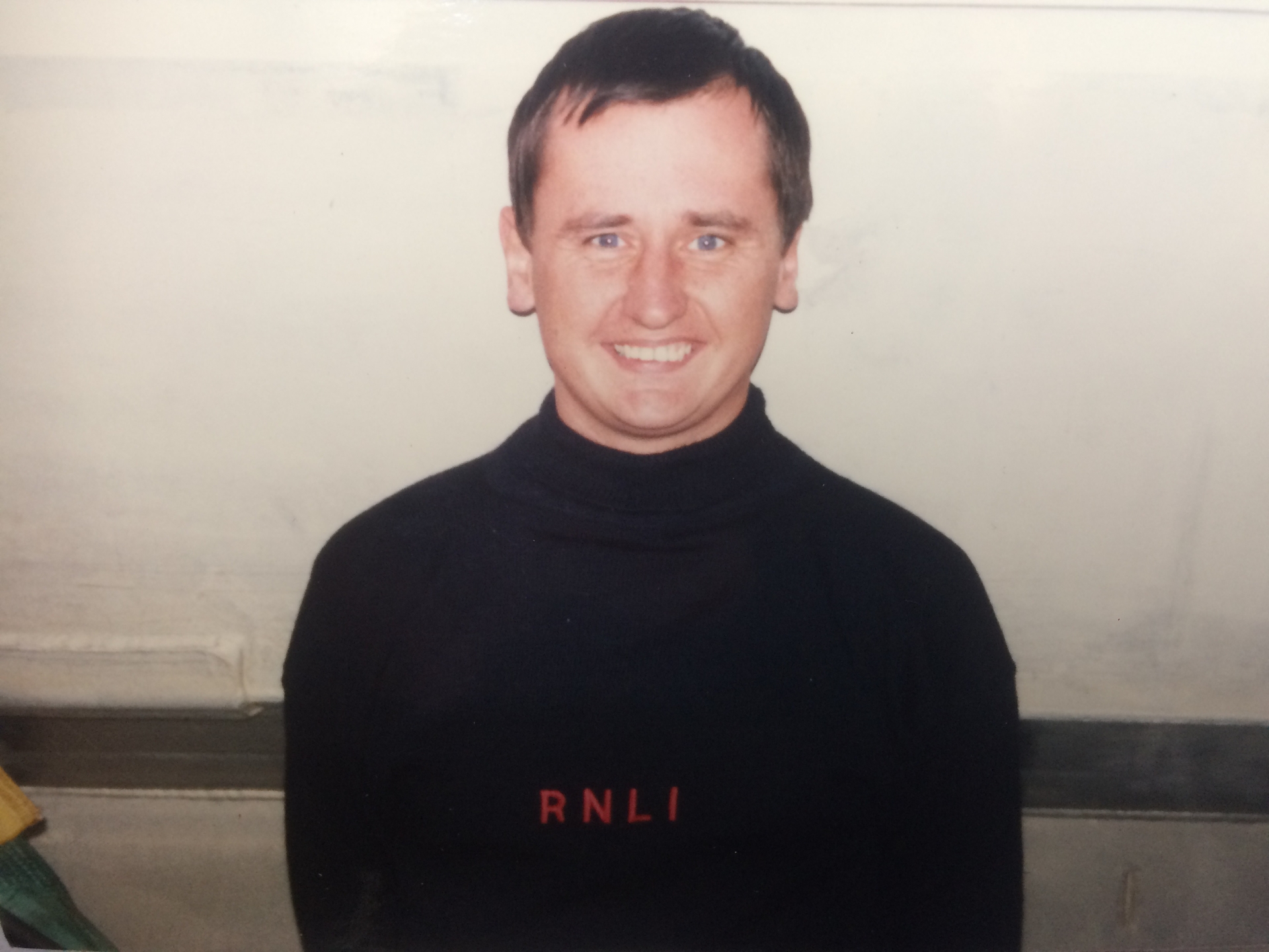 Leigh as a recruit - Credit: RNLI