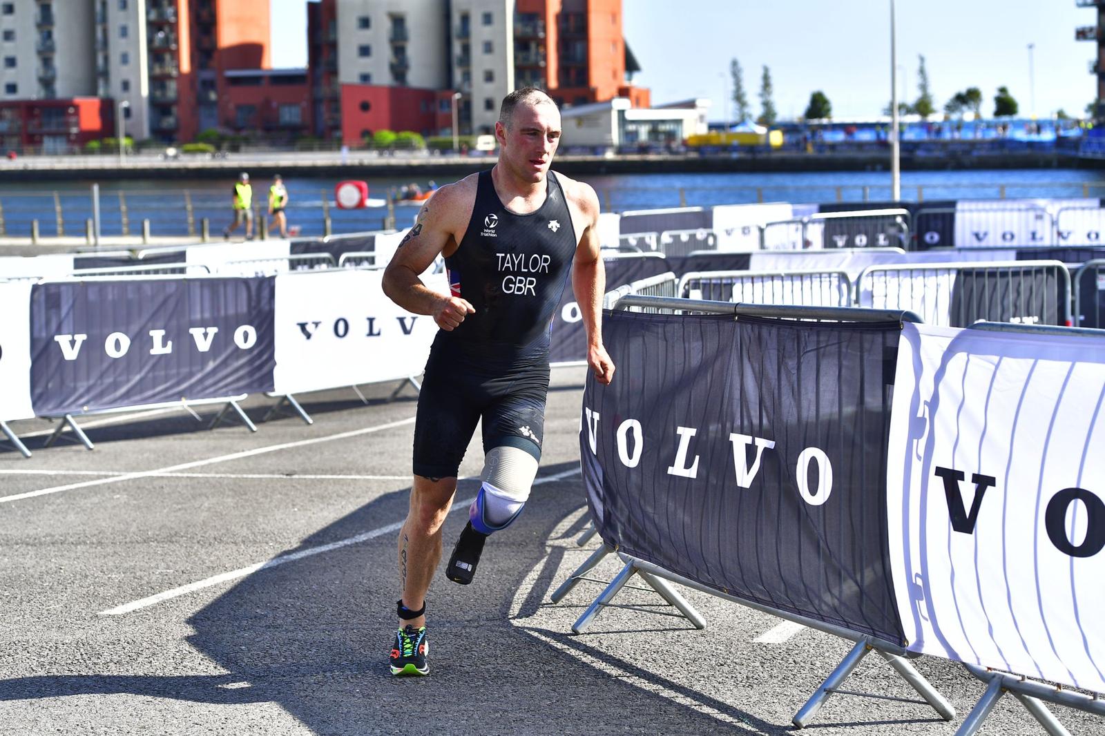 Barnstaple's Michael Taylor - Credit: KSport Media/British Triathlon