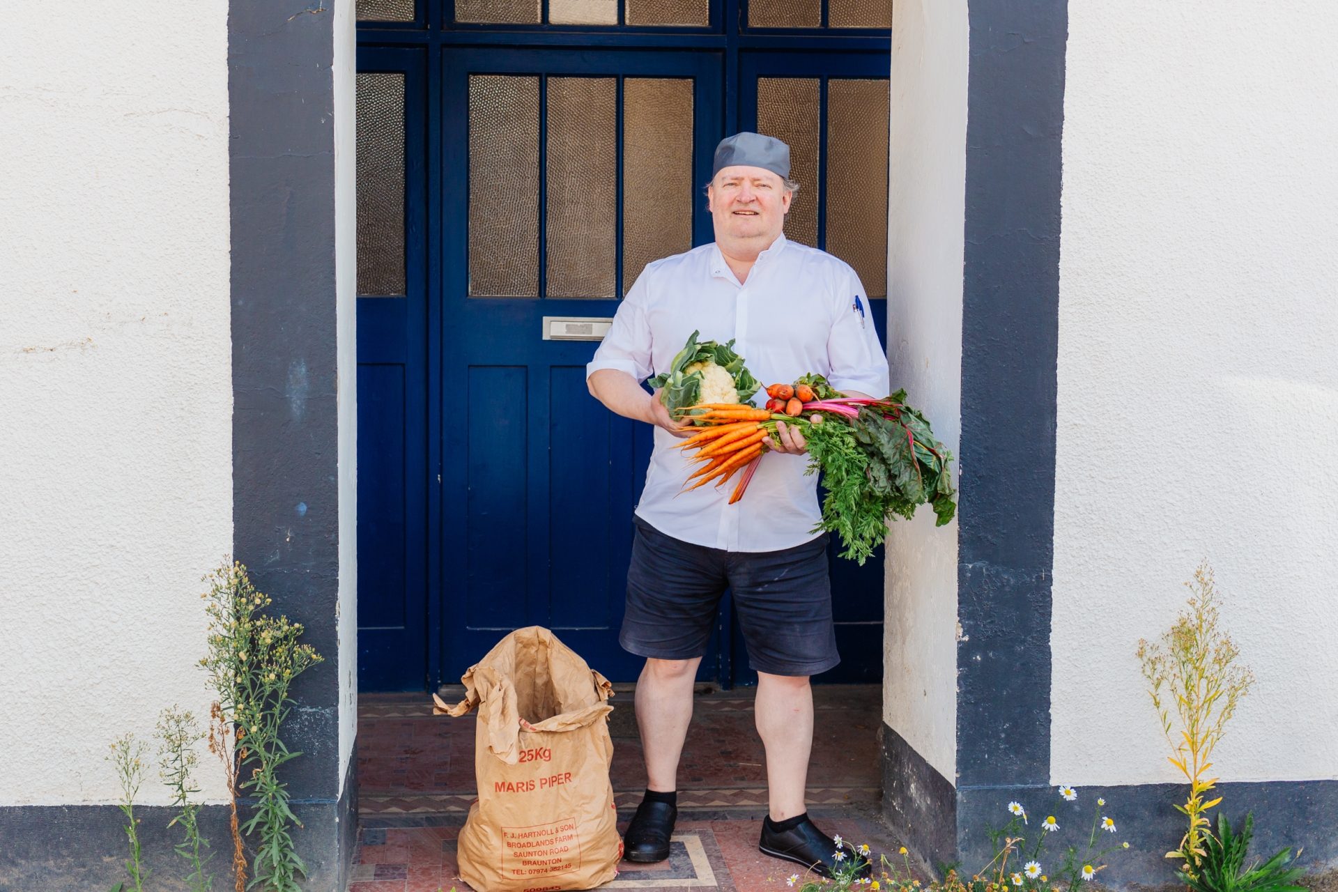 Eliot sources his fruit and vegetables from Ilfracombe-based Edd’s Green Grocer - Credit: Becky Craven