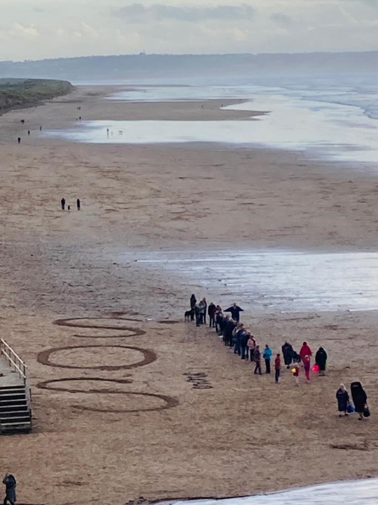 The Save Our Sands group at Saunton Sands - Credit: Alison Stephenson