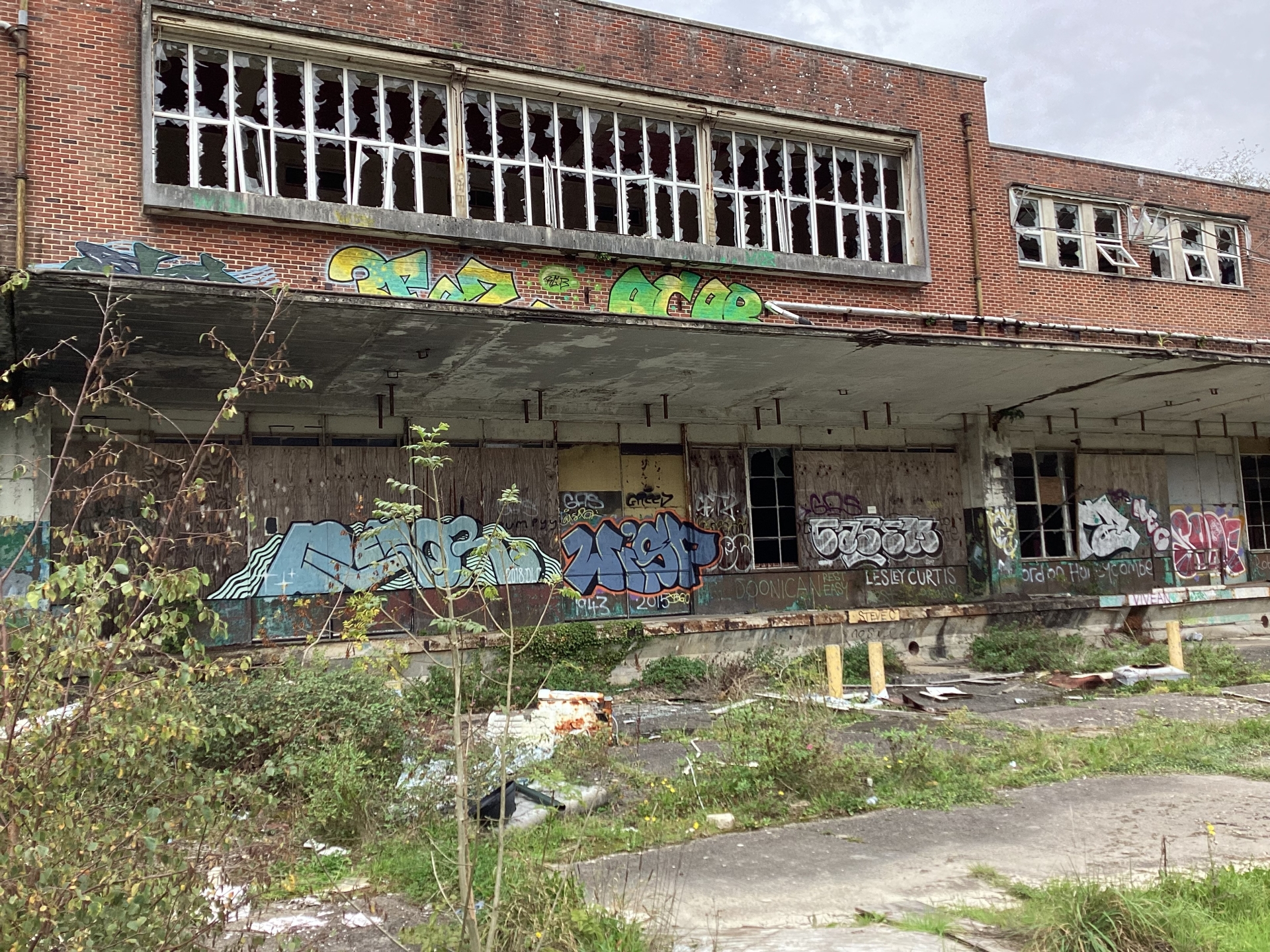 The old creamery has become a total eyesore. Credit: TDC