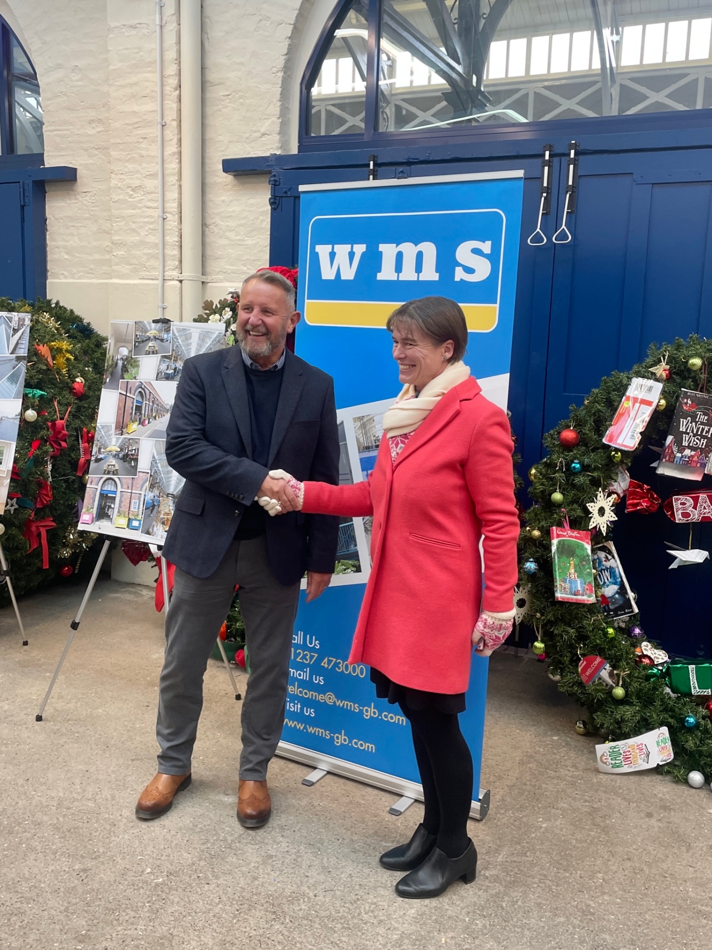 F – Barnstaple Pannier Market reopened following regeneration thanks to Government Future High Street Funding. Credit: Selaine Saxby