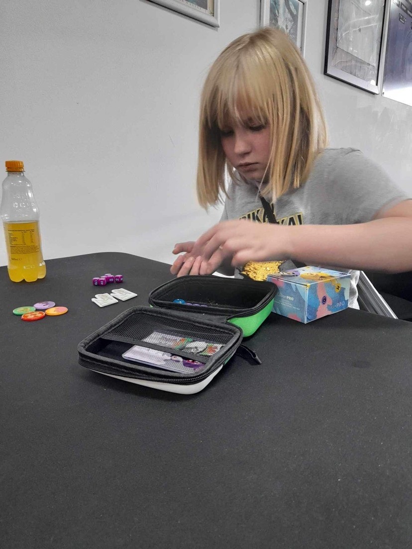 Piper-Louise is something of a Pokemon prodigy