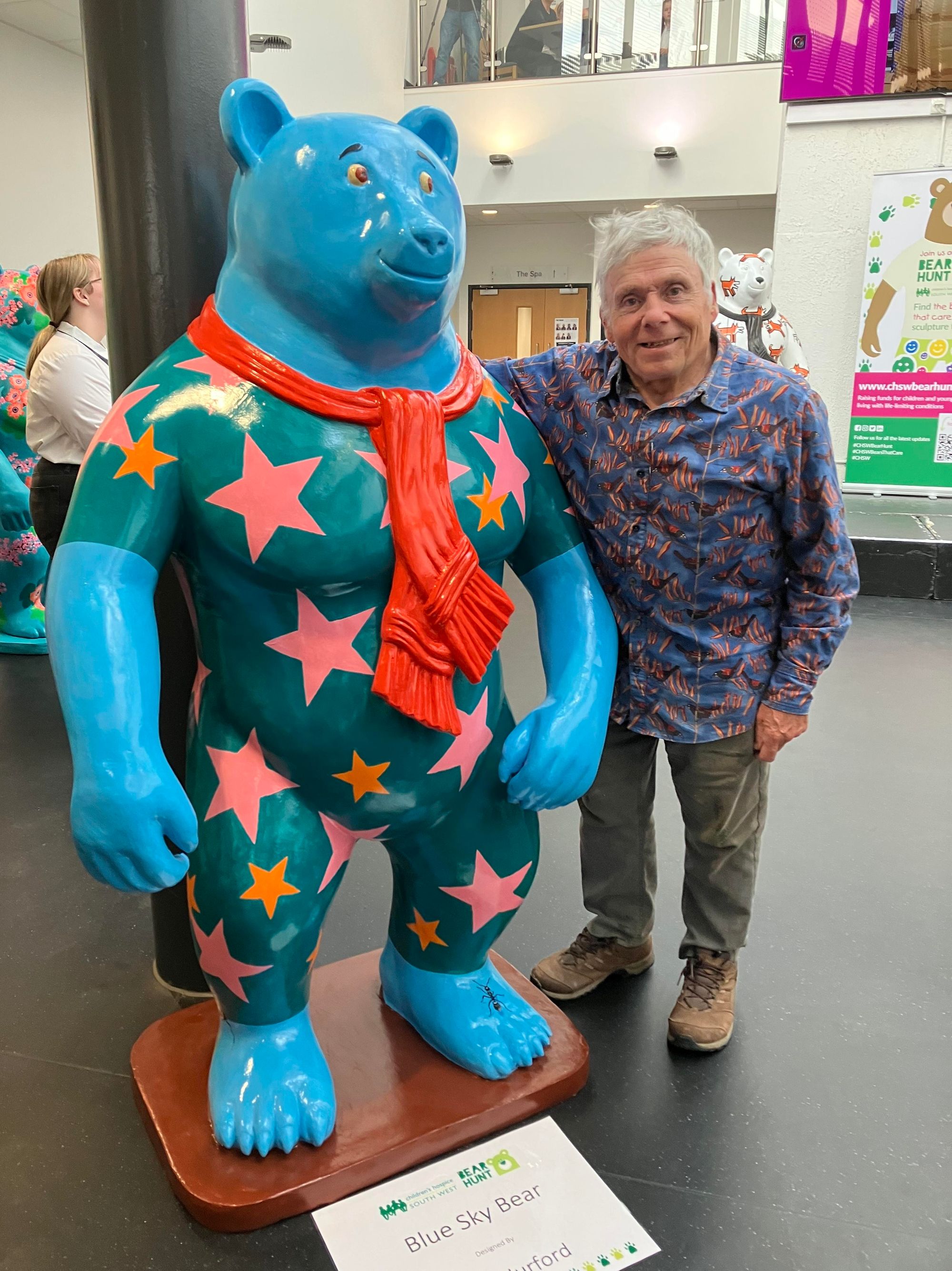 The North Devon Hospice's Bear Hunt exhibition