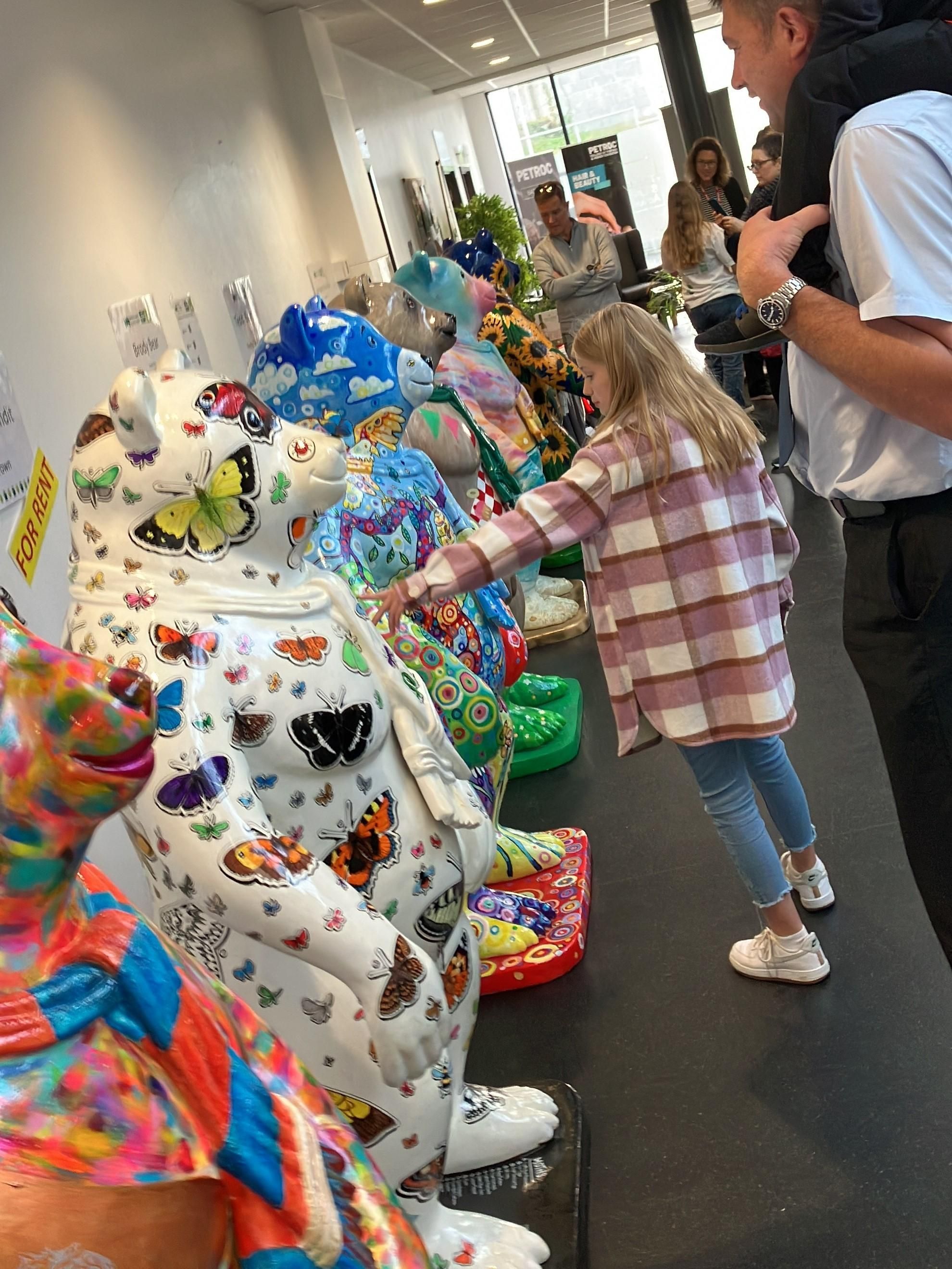 The North Devon Hospice's Bear Hunt exhibition