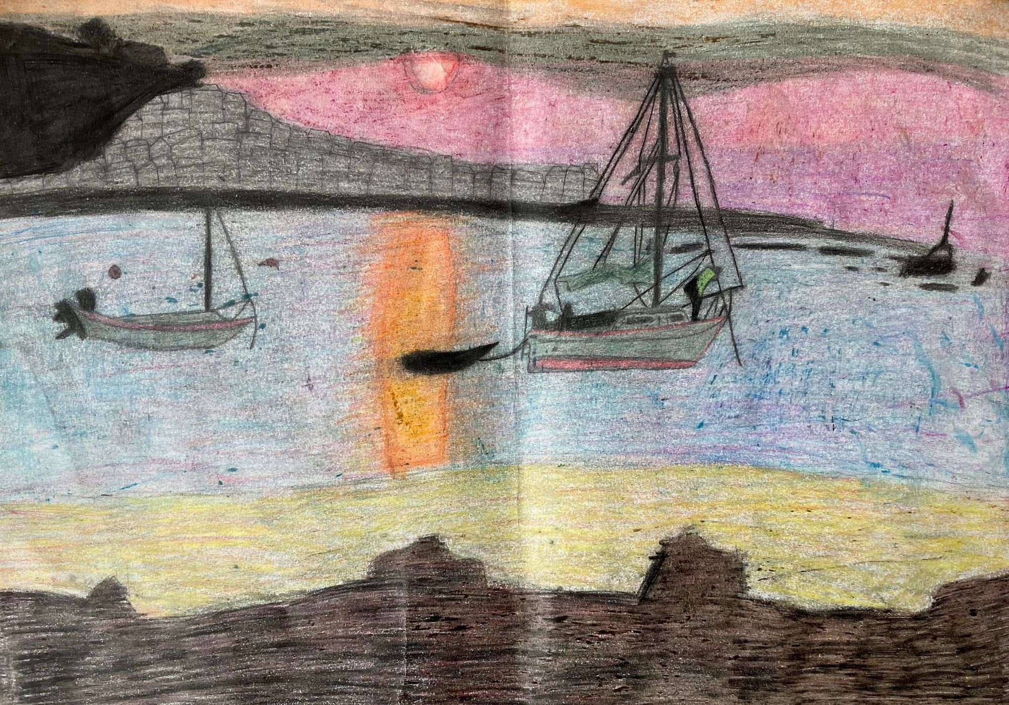 Runner up (older category) Instow by 14-year-old Archie Lourens