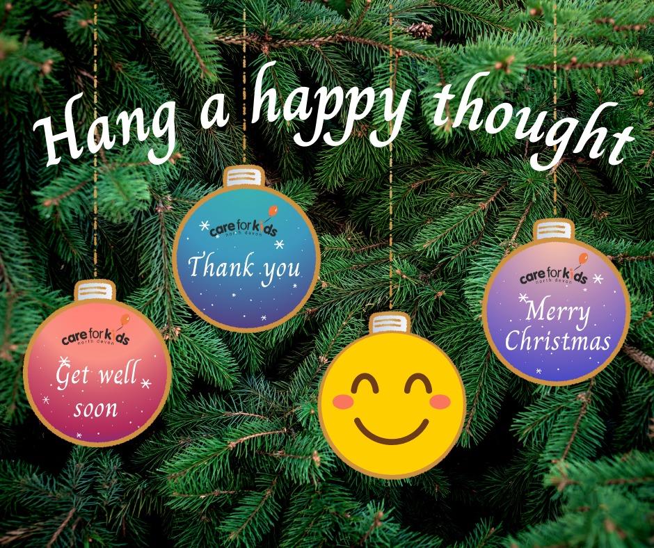 Hang a happy thought on the tree - Credit: Care For Kids