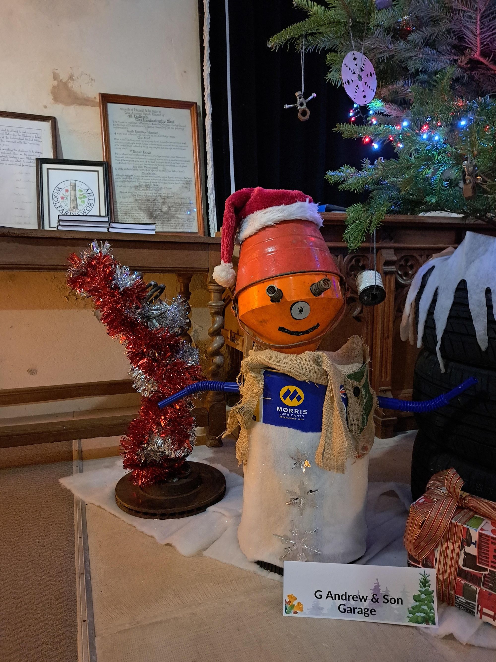 Visit the first ever Woolsery Christmas Tree Festival North Devon Today