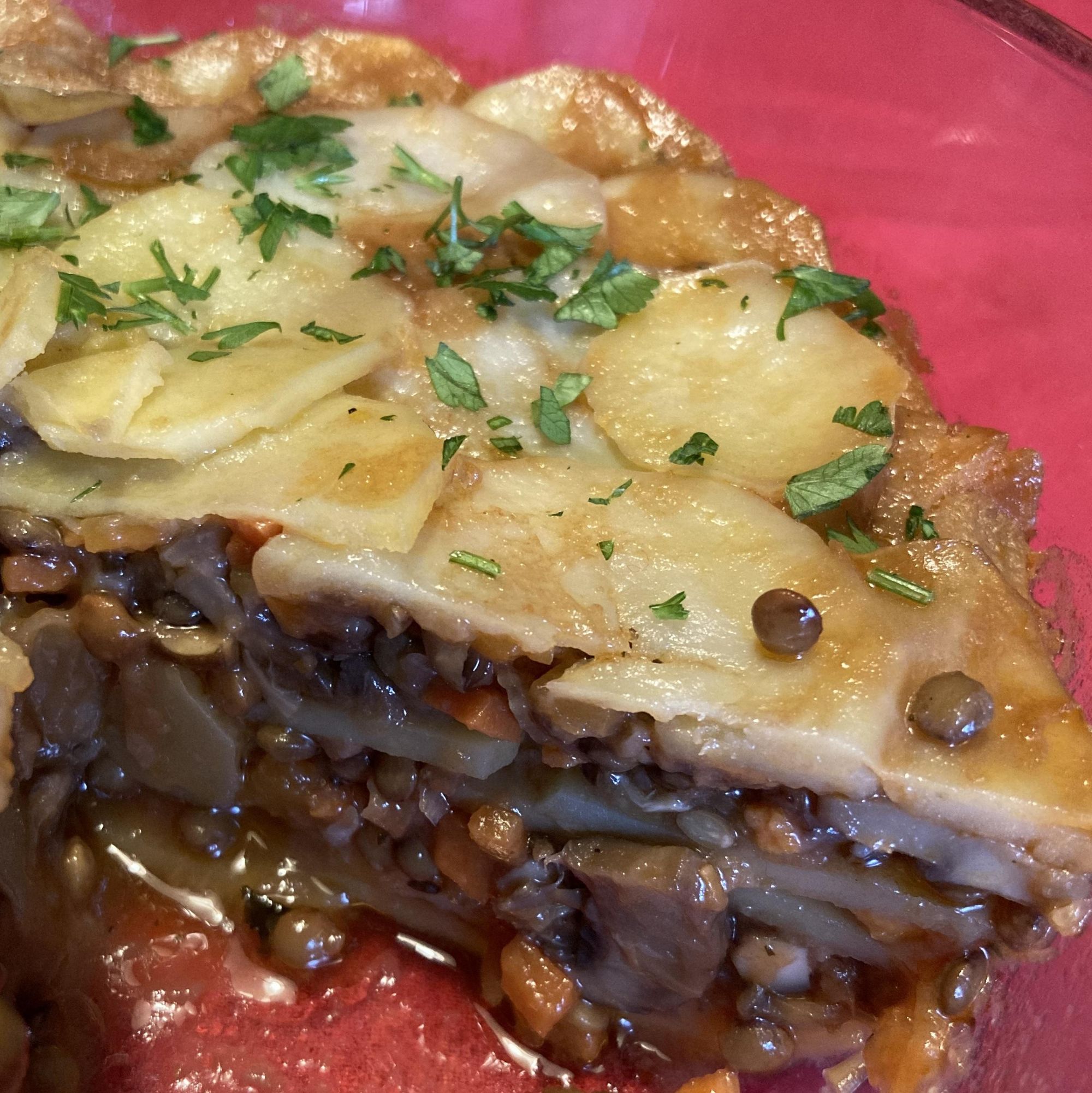 The dish is full of layer and texture. Credit: Marshford Organic