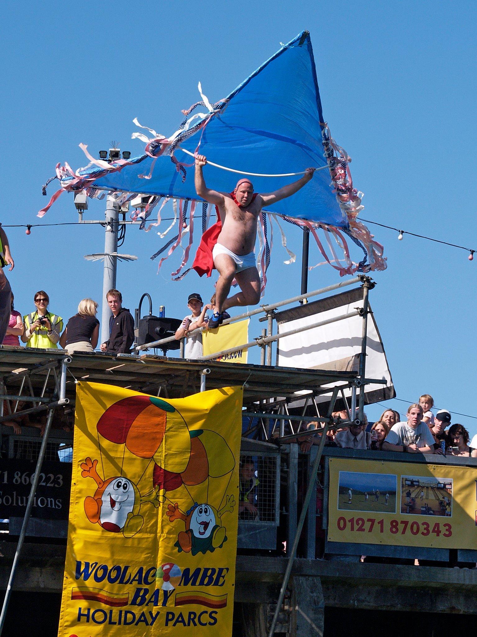 Ilfracombe's Birdman event draws crowds from across the UK - Credit: Submitted
