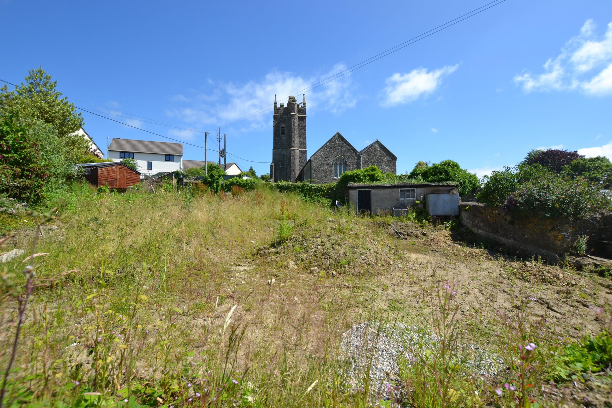 Property of the week plot with planning permission for new