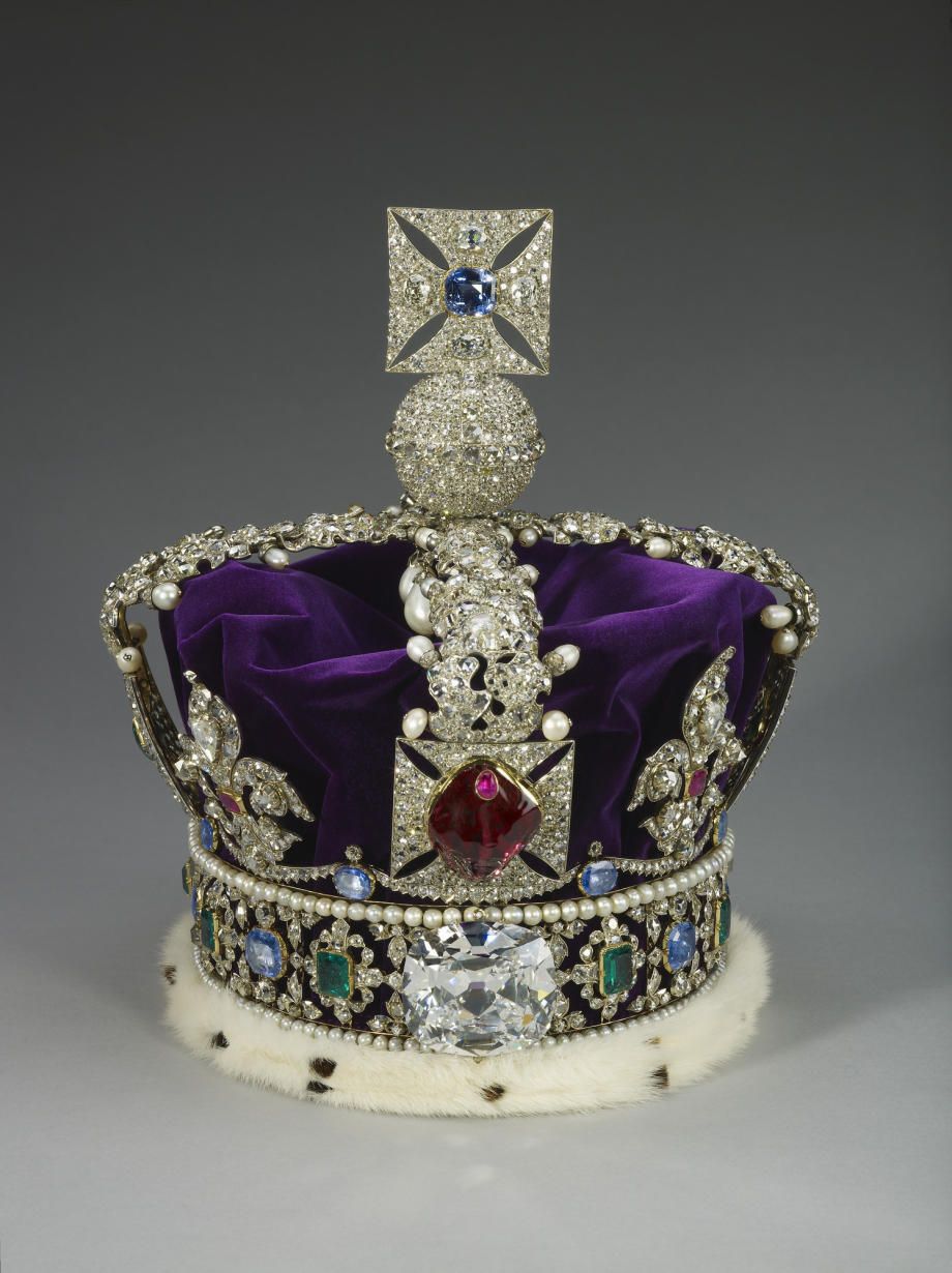 The Imperial State Crown. Credit: Royal Collection