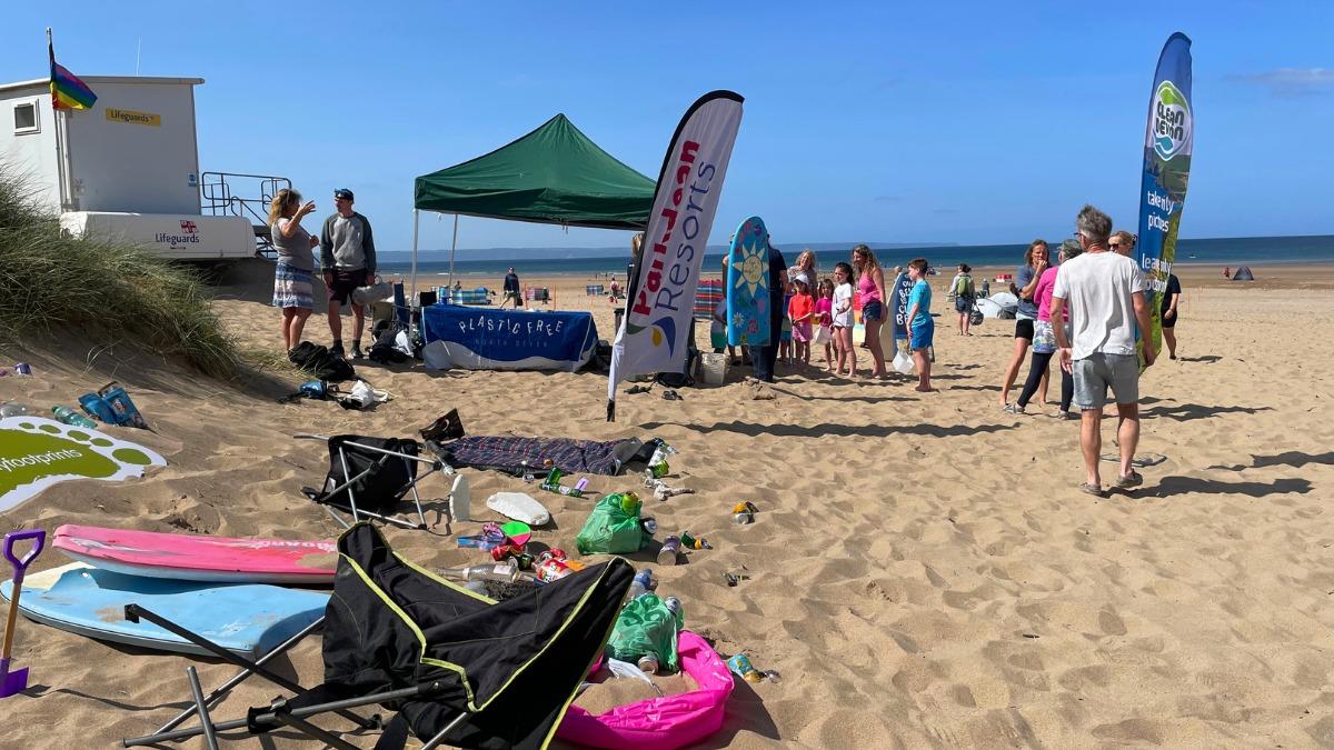 The Action Day on Croyde Beach